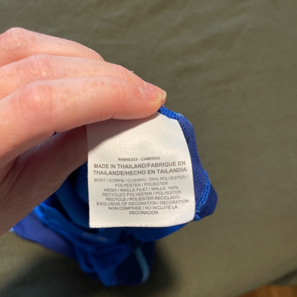 Nike Women's Blue Dri-FIT Tank Top - Picture 4 of 4
